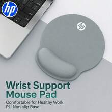 HP MP262 Ergonomic Wrist Rest Mouse Pad, Lycra Ice Silk Fabric + Slow-Rebound Memory Foam Wrist Support, 5mm Thickened Soft Cushion, Non-Slip Base For Stability, Reduces Wrist Fatigue During Long Hours Of Drawing/Office Work - View 11