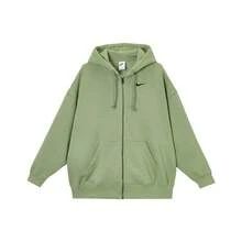 Nike Women's Fleece-Lined Hooded Jacket, Casual & Versatile, Light Green - Green - View 4