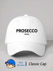 1pc Prosecco Atmosphere Printed Baseball Cap, Classic Casual Fashion Vintage Soft Sweatband Adjustable Size Lightweight Sun Protection Multi-Function Dad Hat, Suitable For Outdoor Sports, Daily Wear, Party Vacation, Perfect Gift For Family And Friends, Applicable For Summer, Beach, Holiday And Travel - Baseball Cap - View 10