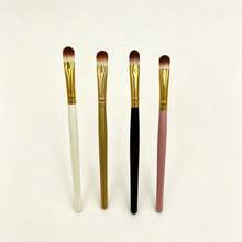 4Pcs Eyeshadow Blending Makeup Brush Set, Soft Synthetic Bristles Multi Color Handle Cosmetic Eye Brushes For Daily Makeup - Multicolor - View 13