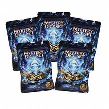 7pcs/35pcs Surprise Mystery Dice, Multiple Styles Multi-Sided Dice, Suitable For Tabletop Games, Can Be Used As Player Gifts - Multicolor - View 7