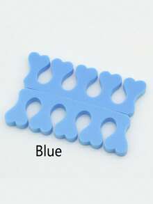 2pcs Sponge Toe Separators Nail Art Tools, Premium Nail Painting And Polishing Tool Set, Soft High-Density Sponge, Suitable For Nail Polishing, Nail Salon, Home Use, Makeup Storage, Room Decor - Multicolor - View 7
