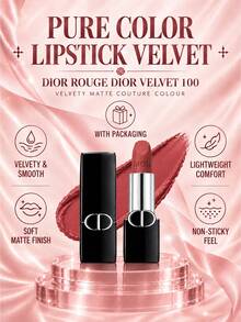 Dior 絲絨 100 唇膏，正裝 3.5g / 迷你 1.5g，單件，絲絨霧面，滋潤唇部，適合日常妝容、外出上妝 - 絲絨100 - 查看 7