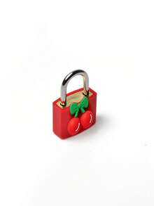 Cherry Decor Mini Padlock With 2 Keys, Small Travel Lock For Backpacks, Lockers And Gym Bags, Essential For School, Outdoor Travel And Student Dorms, Durable Combination Lock Alternative - Multicolor - View 6