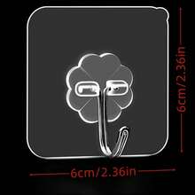1pc Scalable Gap Hook, No Drilling Hook For Kitchen, Bathroom And Bathroom, Cabinet Pull-Out Hook - Multicolor - View 12