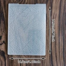 Assorted Geometric Pattern Embossing Folder, Clear Plastic Textured Embossing Template For Paper Craft Card Scrapbook DIY Art Supplies Embossing Folder - JH-1 - View 25
