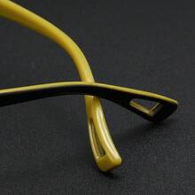 1 Pair Unisex Retro Rectangular Lightweight Reading Glasses, Comfortable Anti-Slip Design & Ergonomic Lightweight Construction, Suitable For Reading, Driving, Fishing And Daily Wear - Multicolor - View 3