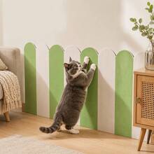 Self-Adhesive Cat Scratching Pad, Suitable For Sofa, Wall, Floor, DIY Cuttable Cat Toy, Indoor Cat Furniture Protection Pad, Durable Scratching Pad For Claw Sharpening, Resting, Playing, Home Cat Supplies, Sofa Protection Pad - 15cm X 60cm - View 3