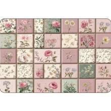 1pc Pink Floral Print Stove Top Protector Mat, Dining Table Placemat, Bar Countertop Waterproof Mat, Drying Mat, Drainage Mat, Coffee Machine Mat, Washing Machine Top Protector Mat, Extra Large Draining Mat, Mouse Pad, Coffee Cup | Tableware Draining, Absorbent Quick-Drying Draining, Waterproof Oil-Resistant, Washable And Reusable, Suitable For Kitchen | Cafe, Tea Cup, Coffee Cup, Coffee Machine Accessories, Home Decor For Coffee Lovers, Rental Home Renovation, Perfect As Housewarming Gift, Halloween Gift, Christmas Gift - Multicolor - View 11