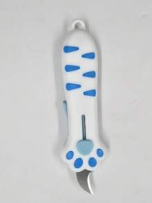 1pc Cute Cat Paw Shaped Multi-Function Craft Knife, Manual Retractable Blade For Safer Use, Lightweight Portable Hand Tool For Paper Cutting, Parcel Opening, DIY Crafts - A - View 13