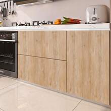 PVC Waterproof Self Adhesive Wallpaper Wall In Rolls Furniture Cabinets Vinyl Decorative Film Wood Grain Stickers For Home Decor - 1PC - View 2