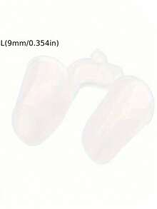 Adjustable Transparent Silicone Nose Clip - Improves Breathing, Comfortable And Durable, Suitable For Snoring And Nasal Congestion Relief, Easy To Clean, Portable - Fits Various Nostril Sizes, Anti-Snoring Device - Multicolor - View 9