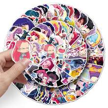 Hasbro 100pcs Demon Hunter KPOP Stickers, Korean Glossy Cartoon Stickers For Back To School, Graduation, Christmas, Halloween, Backpack And Luggage - Multicolor - View 5