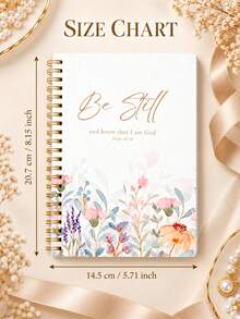 1pc A5 Bible Study Notebook, Spiral Sermon Notes Journal With Scripture, Main Thoughts & Application, Halloween Notebook, Office Decor And Accessories, Nurse Essentials, Bible Study Materials - Rectangle - View 4