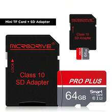 Microdrive Pro Plus Micro SD Card Class10 TF Memory Card With SD Adapter, Ideal For Dash Cam, Security Camera, Smartphone Storage - View 5