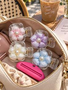 Cherry Blossom Pattern Portable Toothbrush Cap, Transparent Travel Toothbrush Storage Box, Toothbrush Head Protective Clip, Toothbrush Storage Clip, Toothbrush Dust-Proof Protective Cover, Portable Design Easy To Carry, Dust-Proof Cap, Suitable As Gift For Couples, Friends, Family, Teachers, Travel Enthusiasts, Essential For Home, Dorm, Vacation, Suitable For Birthday Gift, Back To School Gift, Wedding Accessory, Spring/Summer Essential - A - View 4