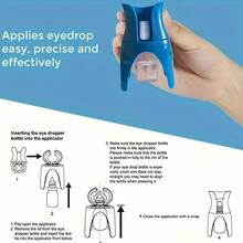 1pc Eye Drop Adapter, Convenient Assistive Tool For Elderly, Caregivers And Home Use, Portable And Easy To Clean, Precise Eye Drop Application, Compatible With Most Eye Drop Bottles - Multicolor - View 5