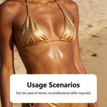 Shimmering Mist Body Glitter, Bronze Glow, Moisturizing, Sun-Kissed Fragrance, Sun Protection Product - Floral - View 11