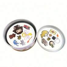Warner Bros 1pc Harry Potter Dabao Picture Search Card Game, Tin Box Matching Board Game, Family Interactive Party Board Game Tin Box Set, Halloween Christmas Gift - Multicolor - View 6