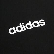 Adidas Jaket Olahraga Kasual Kerah Tegak Gaya Pasangan Baru untuk Latihan Lari di Luar Ruangan - Hitam - View 7