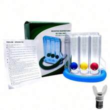 Breathing Trainer Lung Function Improvement Trainer Spirometer Breathing Exercise Device Measurement Tool - Multicolor - View 7