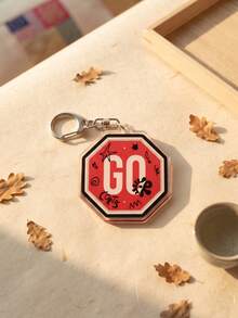 1pc/6pcs K-Pop Group CO-RTIS Aesthetic Acrylic Keychains, Popular Boy Band CO-RTIS Visual Series Including Red Large Letter Five-Member Photo, Black & White Vintage Style Member Group Photo, Backpack & Car Key Accessories, Gift For CO-RTIS Fans & K-Pop Music Lovers - Multicolor - View 11