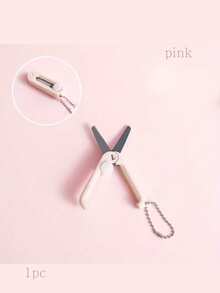 Morandi Style Portable Mini Keychain Scissors, Compact Foldable Multi-Function Small Scissors, Suitable For Handicrafts And Daily Use - A Variety Of Styles - View 13