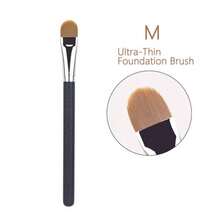 1pc Tongue-Shaped Mask Brush Makeup Brush New Concealer Brush Beginner Portable Beauty Tool In Stock Wholesale Eyeshadow - Black - View 10
