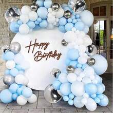 1pc Happy Birthday Backdrop Decoration Sign - Felt Happy Birthday Sign For Balloon Arch Birthday Party Balloon Arch Backdrop Decoration, Also For Birthday Parties, Vintage Rustic Birthday Party Decoration Backdrop Wall Photo Prop, Christmas Halloween - Felt - View 11