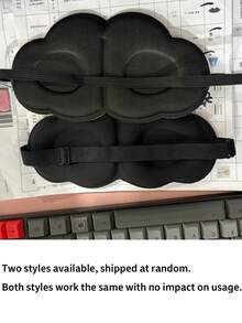 Sleep Mask, Soft Portable Light-Blocking Eye Mask For Women And Men, 3D Ergonomic Design Sleep Mask, Adjustable Elastic Strap Suitable For Travel And Napping - Multicolor - View 10