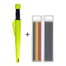 2.8mm Mechanical Carpenter Pencil Set, Includes 12 Replacement Leads, Solid Deep Hole Carpenter Pencil Marking Tool, Built-In Pencil Sharpener, Suitable For Construction (1 Pencil + 2 Boxes Of Leads) - Sets - View 11