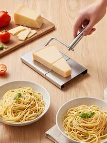 Cortador de queso de acero inoxidable, cortador de jamón y queso para el hogar, cortador de queso, herramienta de cocina para queso - Multicolor - Ver 11
