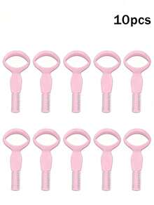 1/5/10Pcs Eyelash Lifting Assistant Tool, Beginner Friendly Eyelash Curling Makeup Accessory, Portable Makeup Tool For Travel Vanity Bedroom, Women Gift For Christmas Graduation Back To School - Multi-color - View 12