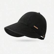 1pc Multi-Color Breathable Sun Protection Baseball Cap, Fashionable Versatile Duck Bill Hat With Mask Hook, Soft Foldable, Suitable For Outdoor Activities Or Daily Wear, Unisex, UV Protection, Holiday Gift - Multicolor - View 11