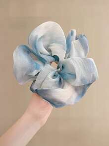 New Korean Style Gentle Pleated Hair Scrunchie, Fresh Versatile Minimalist Elegant, Suitable For Daily Commute Hair Scrunchies - Multicolor - View 11