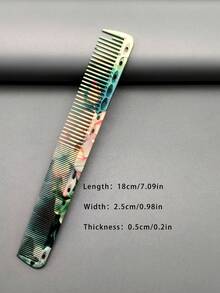 Pointed Tail Comb, Men's Hair Comb, Women's Hair Comb, Multiple Styles Available, Salon Professional Hair Comb, Hairdresser Cutting Comb, Home Hair Styling Comb - Multicolor - View 4
