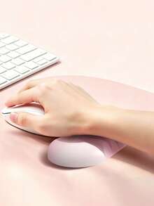 New Gradient Cute Piano Shaped Memory Foam Keyboard Wrist Rest, Silicone Non-Slip Bottom, Desktop Office Wrist Pad - View 4