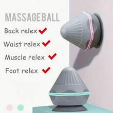 Bola Pijat Otot Yoga (Warna Acak) - Meredakan Ketegangan di Punggung, Lengan, dan Kaki. - A - View 7