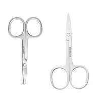 Professional Facial Nose Hair Trimmer & Eyebrow Scissors 2pcs, Nose Hair Trimmer & Eyebrow Trimmer Suitable For Men And Women - View 9