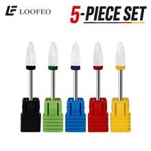 5pcs Ceramic Polishing Heads Professional Nail Care Repair Tools - Multicolor - View 18