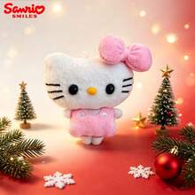 Sanrio Cute Bow Big Head KT Cat Plush Doll Pendant Exquisite Gift Keychain Bag Pendant - Multicolor - View 9