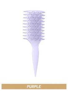 1pc/4pcs Hollow Hair Comb, Anti-Static Detangling, Volumizing Styling, Wet & Dry Use, Scalp Massage, Portable & Easy To Clean, Essential Christmas And Halloween Gift - Multicolor - View 7