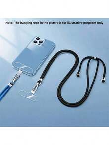 10pcs Universal Phone Lanyard, 2.4 Inch, Durable Nylon Detachable Strap With Card Holder, Smartphone Strap Patch Tether Pad - Multicolor - View 5