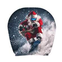 1pc Car Decoration Item Holiday Party Atmosphere Decor Headrest Cover, Car Headrest Decorative Sleeve - View 10