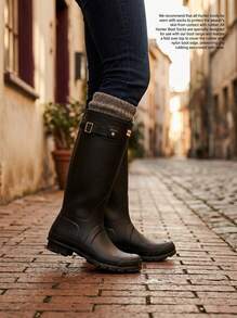 Hunter Women's Waterproof Padded Comfortable Outdoor Daily Weekend WFT1000RMA-BLK - Black - View 3