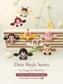 Pop Mart Labubu Dear Birds Series - Kotak Pengharum Mobil (Kotak Acak 1 buah) - MultiWarna - View 5