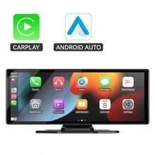 VENBES 10.26 Inch PND Portable Car Stereo, Wireless CarPlay & Wireless Android Auto Touch Screen Car Player With Bluetooth FM - Main Unit Only - View 2