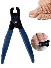 2PCS Nail Clippers Nano Glass File Set- Toenail Clippers For Thick Nails, Ergonomic Manicure Tool Kit - Multicolor - View 5