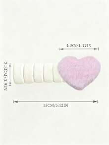 Cute Heart-Shaped Door Handle Cover – Anti-Collision & Bump Protection – Universal Fit For Bedrooms – Protective & Decorative Home Accessory, Home Decor, Christmas Decor - Multicolor - View 11