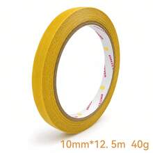 Heavy Duty Fiberglass Mesh Double Sided Tape Strong Tear-Resistant Adhesive Carpet Tape Residue-Free Easy Cut For Rug Car Mat Wall Decor DIY Craft Wedding Event Flooring - Yellow - View 13